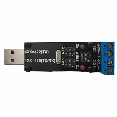 USB a RS485 o RS422 convertidor Comm5