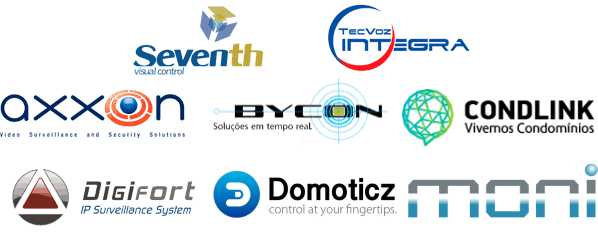 Módulos I/O Comm5 são homologados com Digifort, Seventh, D-Guard, Situator, Axxon, Bycon, Condlink, Tecvoz Integra, Domoticz, Moni e outros